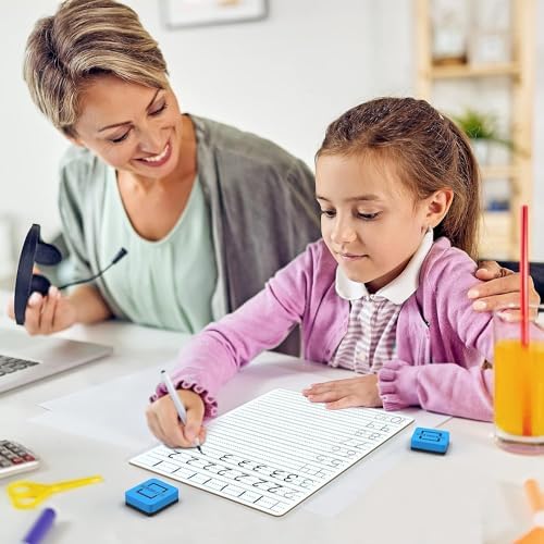Scribbledo Letter Tracing Board, Dry Erase Alphabet Board with Eraser 5 Set - Image 3