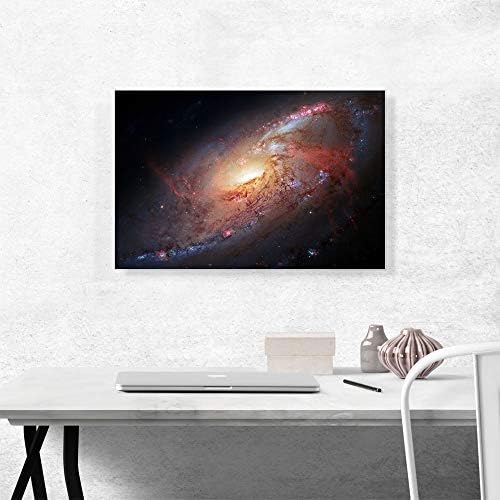 ARTCANVAS Hubble Telescope Messier 15 Globular Cluster Canvas Art Print Stretched Framed Painting Picture Poster Giclee Wall Decor - 26" x 18" (0.75" Deep) - Image 2