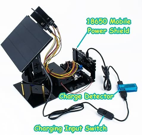 LAFVIN Solar Tracking Starter Kit Project DIY Smart Tracker System STEM Programming Code with Tutorial Compatible with Arduino IDE - Image 2