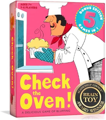 Melon Rind Check The Oven, Math Game for Kids Ages 7+, for Adding to 12 in Various Ways, Educational Fun Card Game to Develop Math Skills with Confidence, for 3-6 Players, Perfect Family Fun by MelonRind