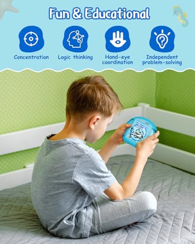 Rotating Puzzle for Toddlers Kids 3+, Travel Essentials Toys - Image 4