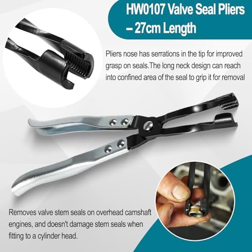 36050 Valve Keeper Installer/Remover & HW0107 Stem Seal Pliers Removal Tool - Image 2