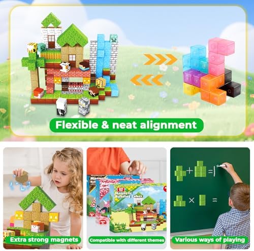 ToyUnited 200PCS Magnetic Building Blocks - Image 5