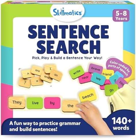 Skillmatics Sentence Search – Educational Board Game, Learning Toy for Kids by Skillmatics