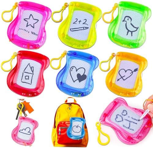 24PCS Mini Magnetic Drawing Board Birthday Party Favors for Kids 4-8 8-12 by Basytodio