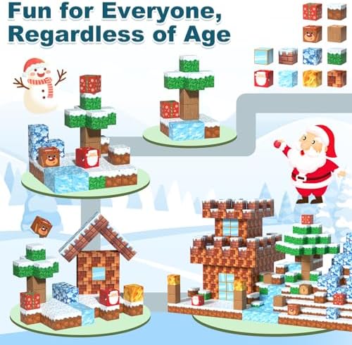 Magnetic Blocks Kids Toys for Boys and Girls 3-5 5-7 Year Old, STEM Magnet Building Cubes for Toddler, Sensory Montessori Educational Toy for Children Development and Creativity - Image 4