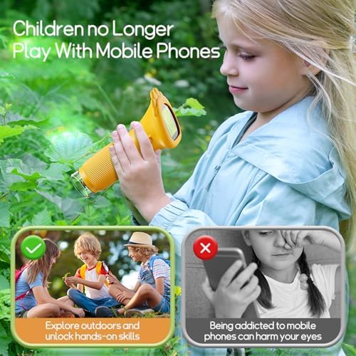 WINWEND Kids Microscope Pocket Microscope -1000X Portable Microscope for Kid | Photo and Video Mini Microscopes | 2'' Digital Little Scientist Microscopes for 3-10 Age Years Old Boys Girls Toys Gifts - Image 2