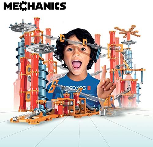 Geomag Magnetic Toys Magnets for Kids Mechanics Goal Challenge Educational Board Game & Building Set Swiss-Made Age 7+ 96 Piece, Multicolor (769) - Image 5