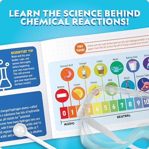 National Geographic Amazing Chemistry Set with 100+ Experiments Ages 8-12 - Image 6