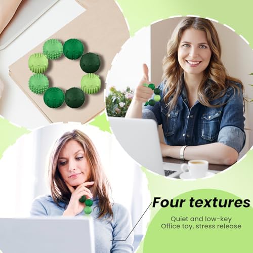 4PC Silicone Magnetic Balls Fidget Toys Stress Balls for Adults,Teens,Women - Image 4
