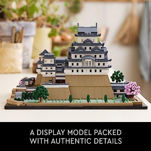LEGO Architecture Landmarks Collection: Himeji Castle 21060 Building Set, Build & Display this Collectible Model for Adults, Fun Gift for Lovers of Japan, Famous Japanese Buildings, History and Travel - Image 6