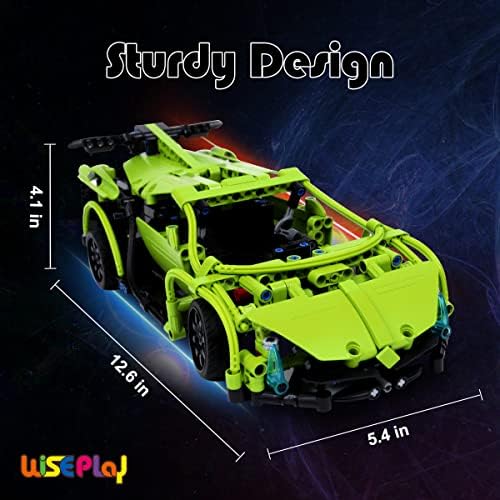 WISEPLAY Remote Control Car Building Kit, 453PCS Stem Toy for Kids Age 8-10, Great RC Car for 10-Year-Old Boys & Girls, Excellent Gift Idea - Image 6