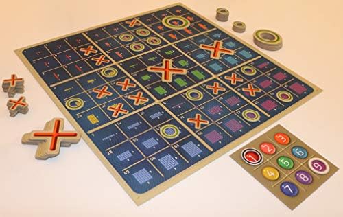 Joyful Mathematics MULTI Multiplication Board Game - Strategy Math Game for Kids Ages 8+, Tic Tac Toe Twist for 2 Players, Homeschool & Classroom STEM Learning - Image 3