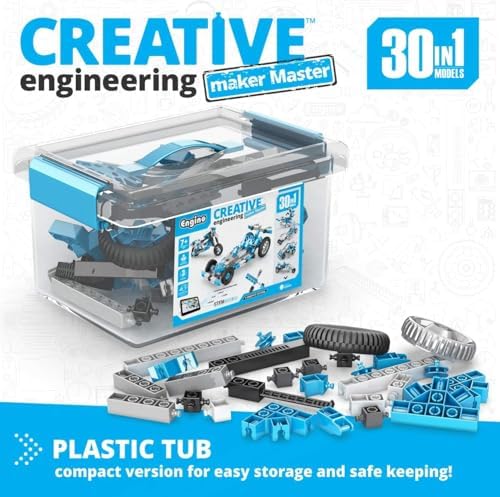 Engino Creative Engineering Toys, 30 Multi Model Set for Kids 7+, Bulding Toys, Creative STEM Kit, STEM Projects for Young Inventors, Gift for Boys & Girls - Image 2