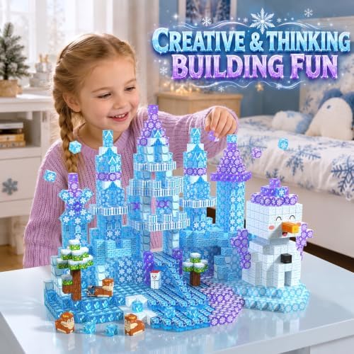 Magnetic Building Blocks STEM Toy Magnet Cubes for Kids 4-12 - Image 5