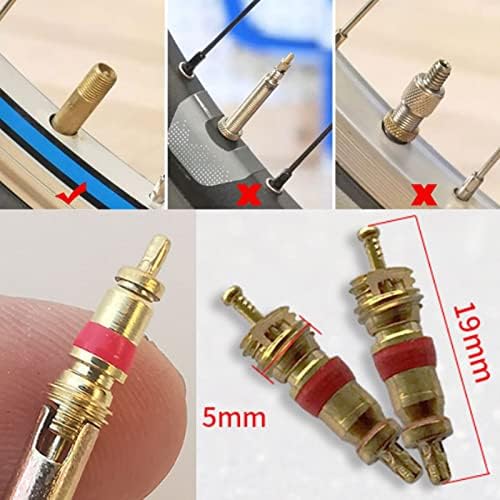 150Pcs Copper Tyre Tire Valve Stem Core Part Replacement Valve Stem Cores - Image 3