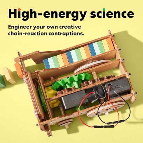 KiwiCo STEM Robotics Bundle – Domino Machine + Jumping Robot Kits, Ages 9+ - Image 3
