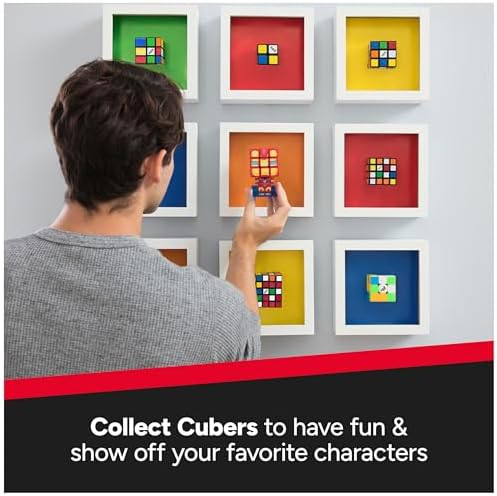 Rubik’s Cube, Iron Man Cuber, Marvel Collectible Fidget Toy & Desk Decor, Challenging Brain Teaser for Fans of Marvel Rivals & Action Movies, for Ages 8 & Up - Image 6