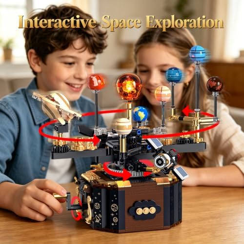 Solar System Building Sets 556 PCS Space Model STEM Space Toy - Image 3