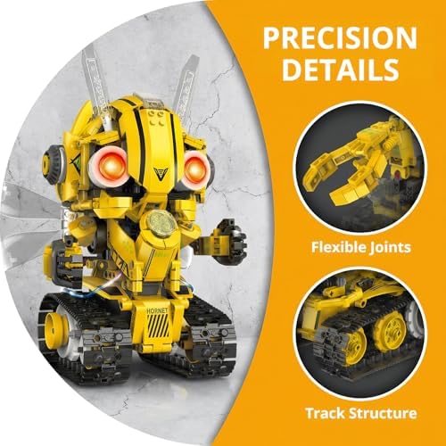 5-in-1 Programmable Robot Kit, Robot Building Kit, Servo - Image 3