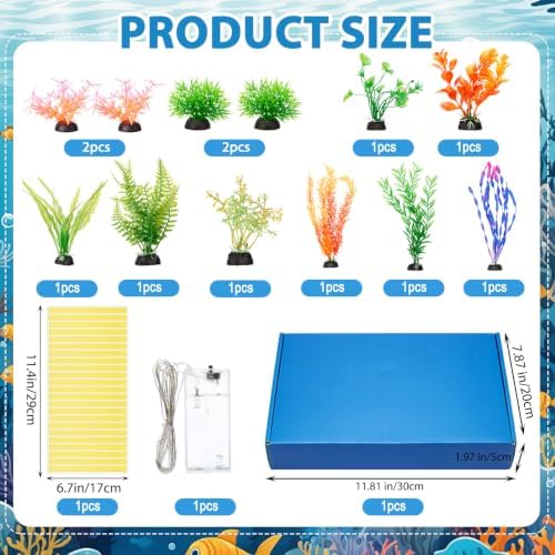 AmazingSpark 15 Pcs Ocean Diorama Box Kit Sea Habitat Project Box Set - Image 2