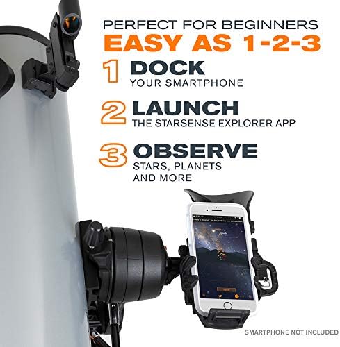 Celestron StarSense Explorer DX 130AZ Smartphone Guided Newtonian Telescope - Image 3