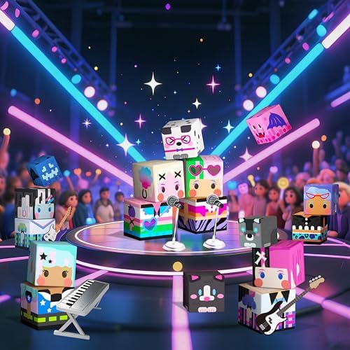 GobiDex 200PCS Magnetic Building Blocks Band Stage with Figures for Girl 3+ - Image 5