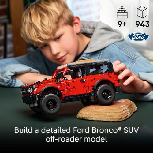 LEGO Technic Kids Toy Car - Building Kit for Boys and Girls, Ages 10+, Makes a Cool Birthday Gift, Authentic Ford Trim & Details - 42213 - Image 2