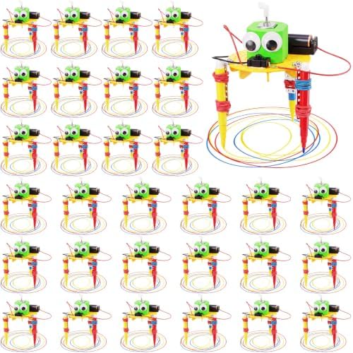 Soulchen 30 Pcs Robot Building Kits for Kids, STEM DIY Robotics Toys by Soulchen