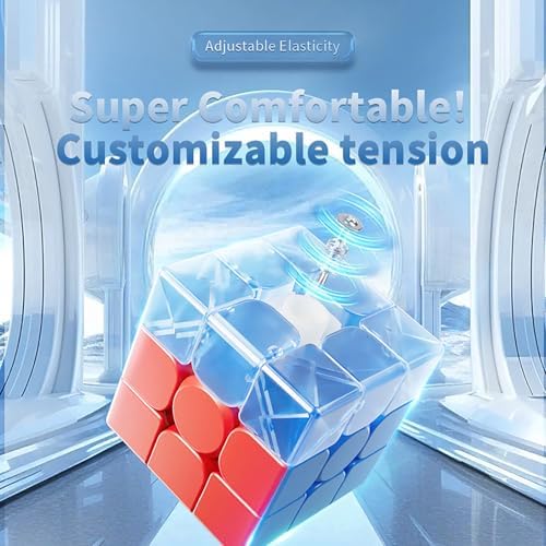 Speed Cube Set, Meilong 2x2 3x3 4x4 5x5 Stickerless Speed Cubes Bundle with Gift Box (2-5 Speed Cube Set) - Image 6