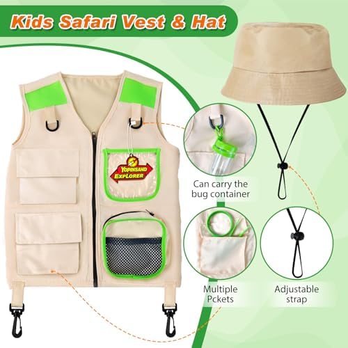 YOPINSAND Kids Explorer Kit & Bug Catcher Kit, Kids Outdoor Exploration Set - Image 4