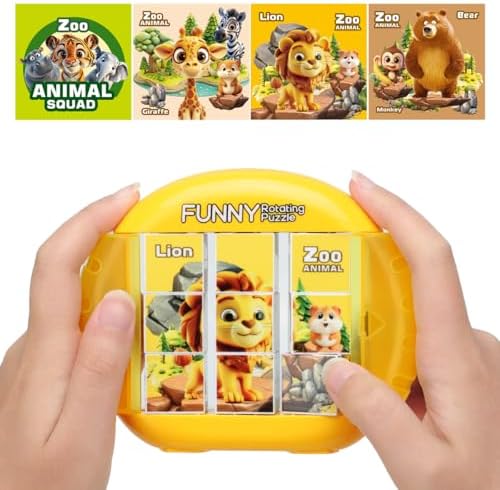 Rotating Puzzle for Toddlers Kids 3+, Travel Essentials Toys - Image 2