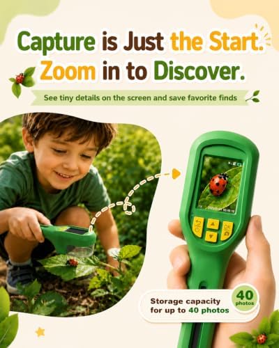 Bug Catcher for Kids with Camera & Auto-Focus - Image 3