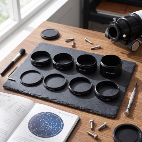 M54x0.75 Telescope Extension Tube Set for Astronomical Imaging Back Focus Adjustment - Image 4