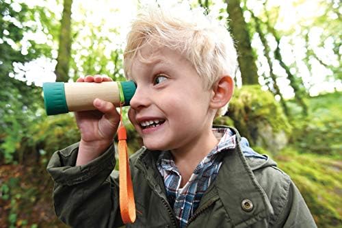Hape Adjustable Telescope| Bamboo Spy Gear for Kids with 8X Magnification - Image 6