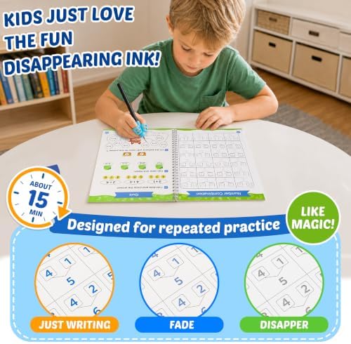 Magic Grooved Writing Practice Books for Kids 3-8 Deepened Groove - Image 4