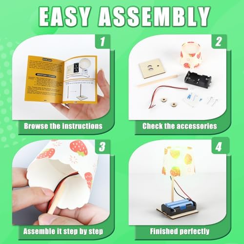 STEM Kits for Kids Age 6-8 8-10, 6 Bulk Science Lamp Crafts Kits 8-12 - Image 6
