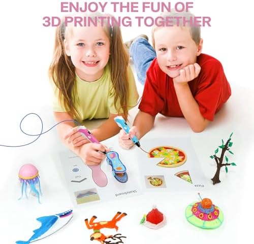 SONGTIY 3D Printing Drawing Template, 20 Sheets 3D Printer Paper Stencils - Image 6