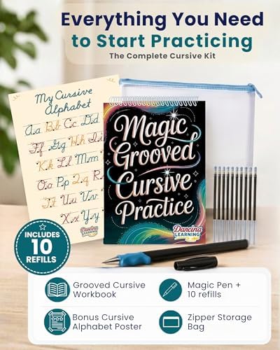 Magic Grooved Cursive Handwriting Workbook for Kids - Image 4