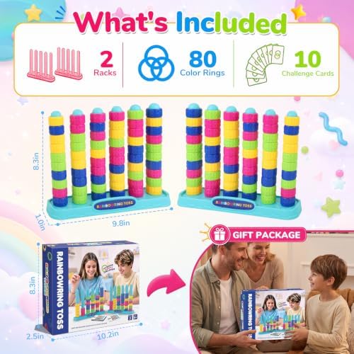 Color Challenge Game, 2 Pack Color Sorting Puzzle Game for Family Night - Image 6