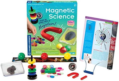 Thames & Kosmos Magnetic Science | 33 STEM Experiments | Ages 8+ | Learn About Earth’s Magnetic Poles | Discover How Invisible Magnetic Fields Work | Full-Color 48-Page Manual - Image 2