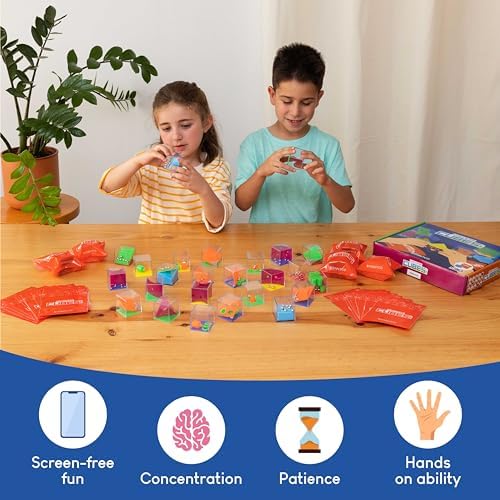 BONNYCO Brain Teaser Puzzles Cubes Kids Party Favors Pack 30. Pinata Goodie Bags Stuffers for Kids 3-5 4-8, Return Gifts for Birthday Party. Mini Puzzle Games, Classroom Prizes, Rewards Stocking - Image 4