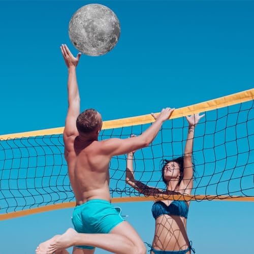 Shappy 6 Packs Moon Inflatable PVC Ball Bulk, 16 Inch, 24 Inch - Image 5