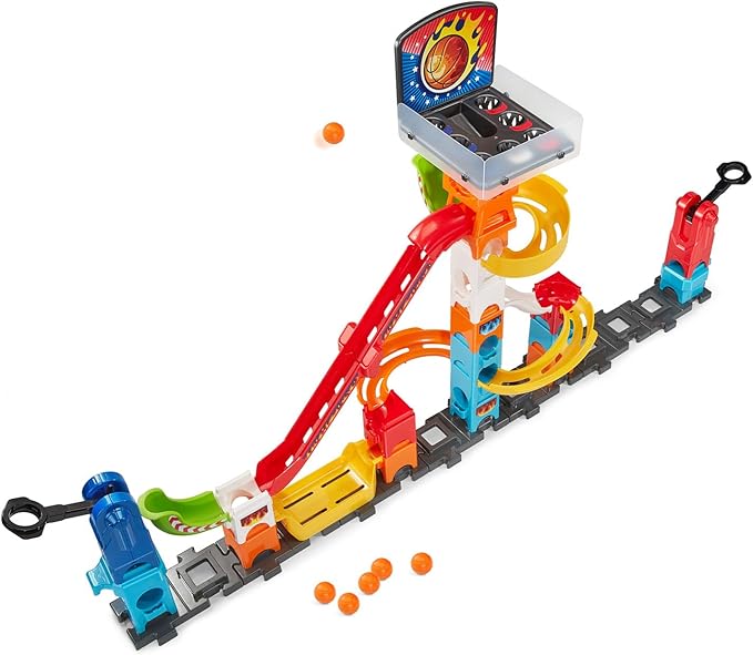 VTech Marble Rush 3-Point Launch Set with Mini Basketball Hoop