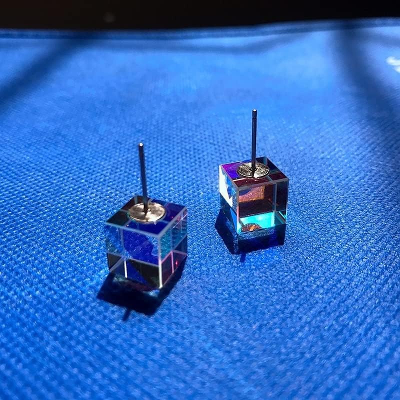 Prisms & Kaleidoscopes Color Prism Pendant Mini Small Necklace Six-Sided Light Lenses Science Classroom Optics Kits - Image 5