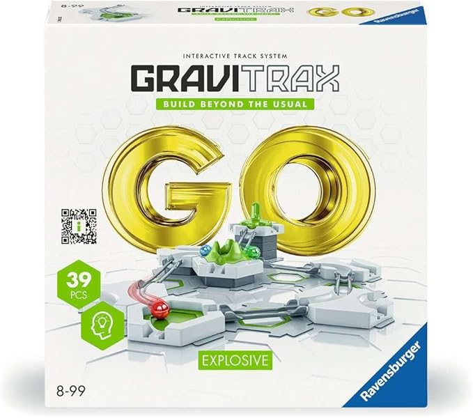 Ravensburger GraviTrax GO Explosive- Marble Run, STEM and Construction Toys for Kids Age 8 Years Up - Kids Gifts