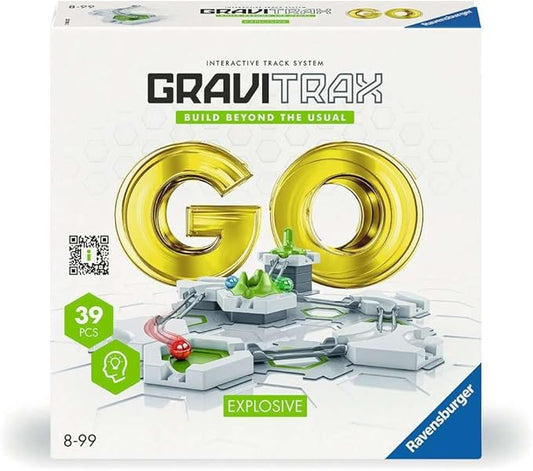 Ravensburger GraviTrax GO Explosive- Marble Run, STEM and Construction Toys for Kids Age 8 Years Up - Kids Gifts