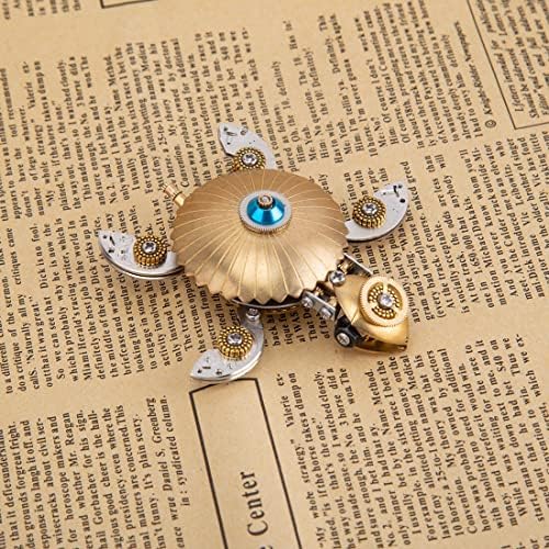 3D Metal Puzzle, Steampunk Turtle Model, Puzzle DIY Craft Kit, Gifts for Teens and Adults (100+PCS) - Image 3