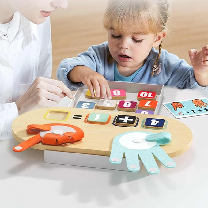 TOP BRIGHT Preschool Learning Toys for Toddlers 2-4, Montessori Toys for 3-5 Year Old Boys Girls Birthday Gifts, Educational Math Manipulatives Number Counting Blocks