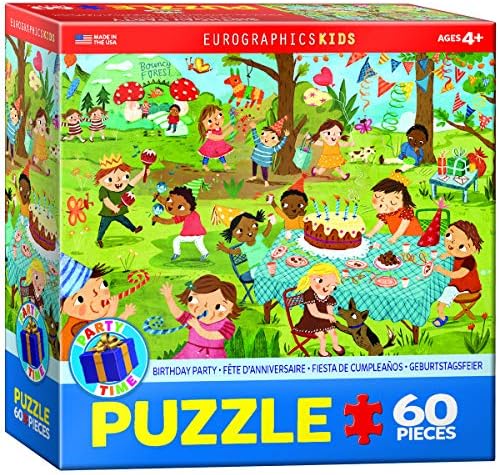 EuroGraphics Party Time Birthday 60 Piece Puzzle by EuroGraphics